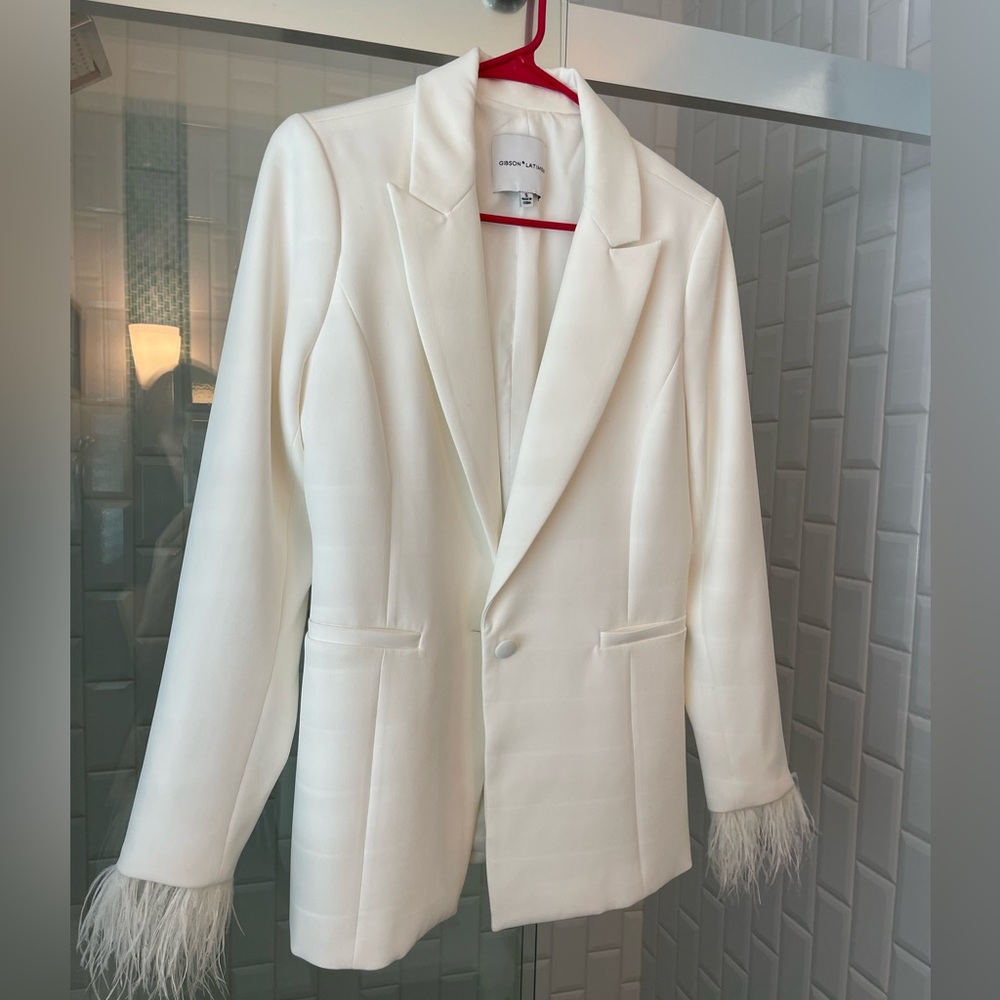 Gibson Latimer feather blazer